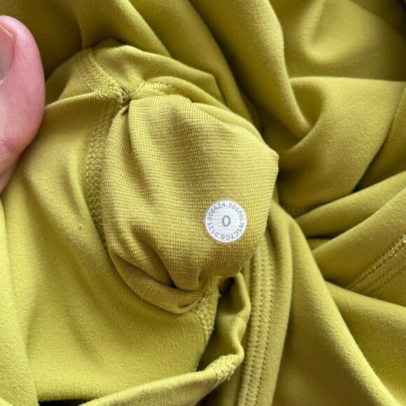 Lululemon 2021 Align Pant 25" High Rise Waist Activewear Leggings Yellow Pear 0 - Picture 6 of 6